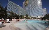 Aria hotel pool Las Vegas